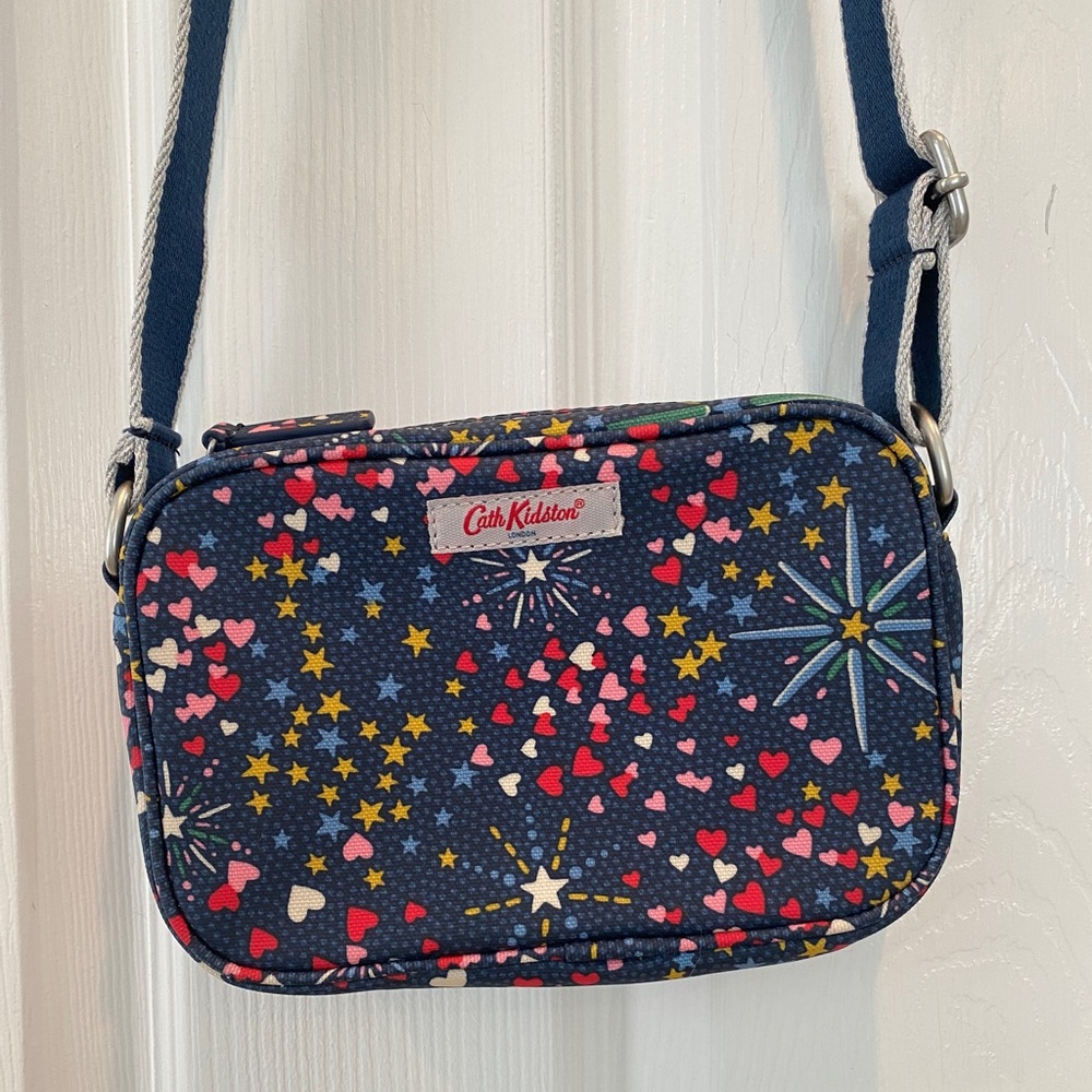 Cath Kidston children’s/mini bag with heart fireworks motif